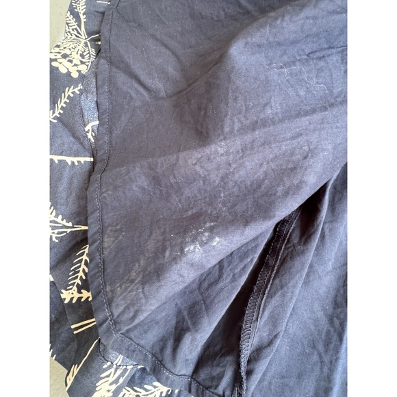 Banana Republic Women 100% Cotton Shirred Front Boho Fall Maxi Fairy Skirt 6 $65 - Picture 7 of 7